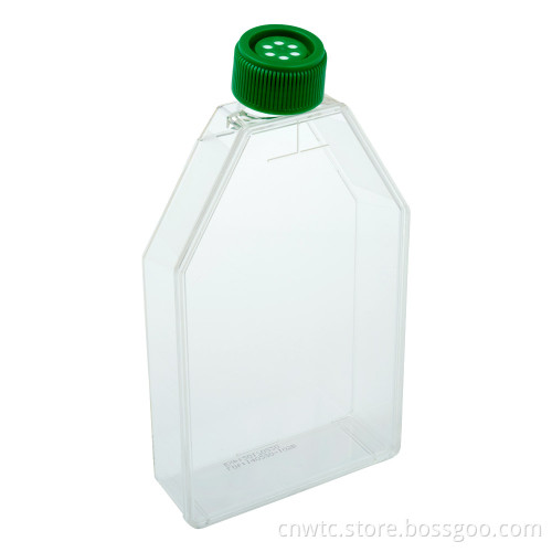 Disposable Sterilized Falcon Tissue Cell Culture Flask Filter Caps for Adherent Cells: T25 and T75 Sizes